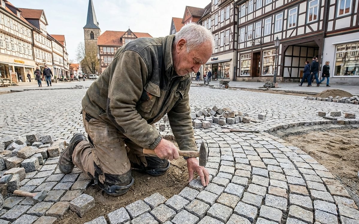 Mosaikpflaster