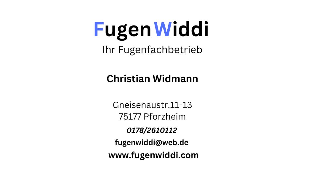 Fugenwiddi