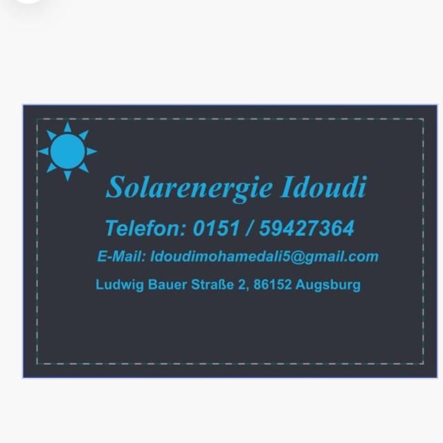 Solarenergie Idoudi
