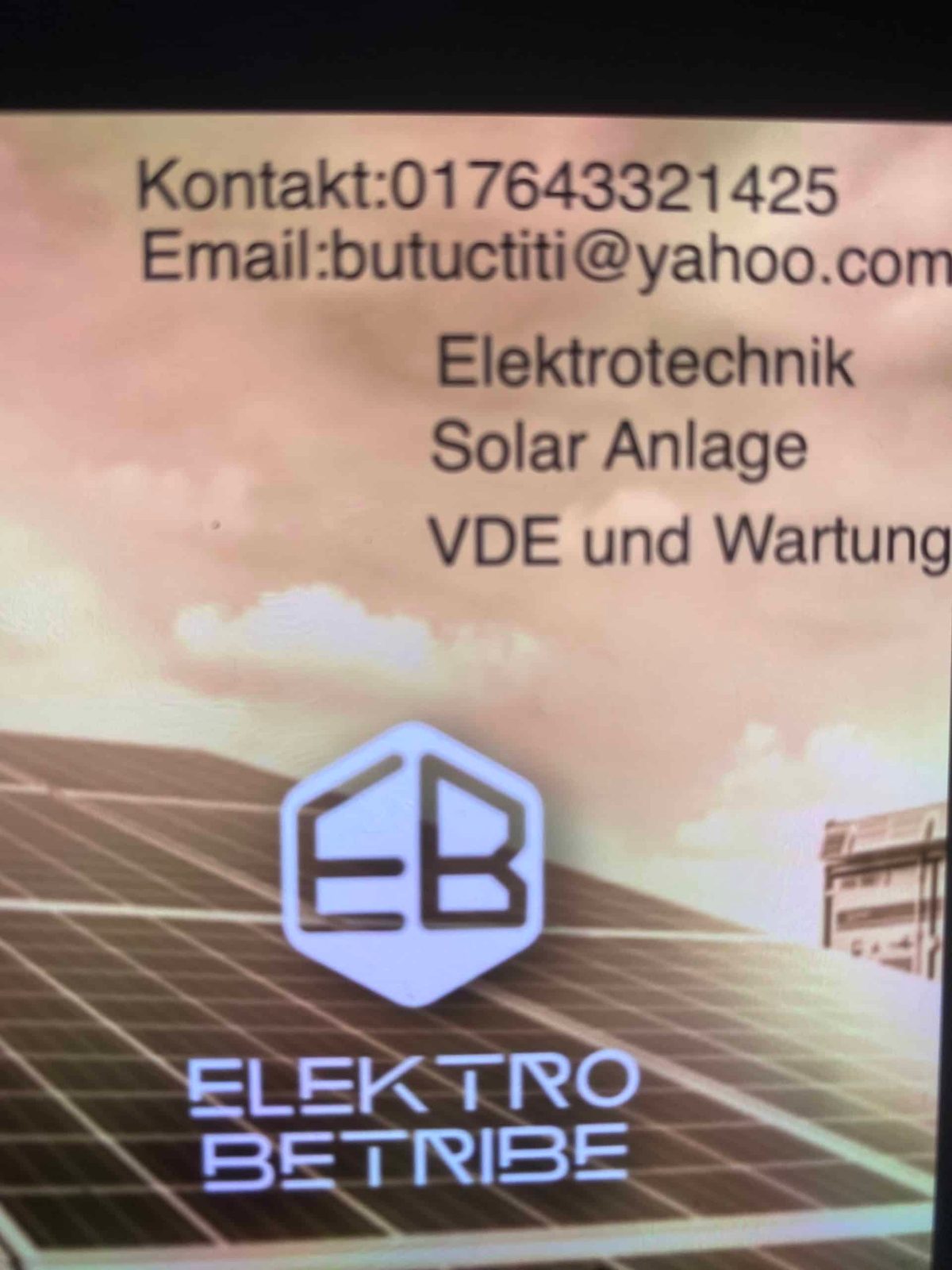 Elektro Betriebe